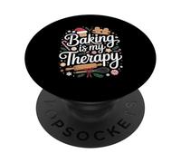 Christmas Baking Humor for Bakers and Cookie Fans PopSockets Adhesive PopGrip