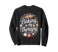 Christmas Baking Humor for Bakers and Cookie Fans Sweatshirt