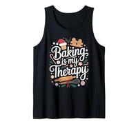 Christmas Baking Humor for Bakers and Cookie Fans Tank Top