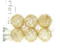 Christmas Ball,6 Piece Iron Hollow Pendant,Ball for Holiday | for Home Bedroom Shopping Mall Display Holiday Party Festival Indoor Outdoor