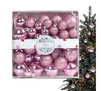 Christmas Ball, ABS 8.27 x 8.27 x 2.76 inch | ?hristmas baubles decorations for Christmas trees frank proof