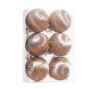 Christmas Ball Decorations - Christmas Ornaments Set Velvet Ball - Set Shatterproof Ornament BallWith Metal String For Yard Decor Garden