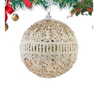 Christmas Ball Ornament | 8cm Shatterproof Glitter Tree Balls - Hangable Christmas Party Decorations,for Apartment Home School College Dorm Office Celebration Photography