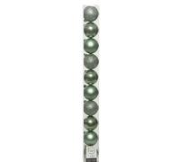 Christmas Ball Ornaments, 10/20 Pieces, Shatterproof, Assorted, Champagne, for Holiday Xmas Tree Decorations (10, sage green)