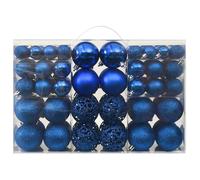 Christmas Ball Set 100 Piece Tree Xmas Hanging Christmas Tree Ball vidaXL