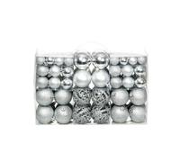 Christmas Ball Set 100 Piece Tree Xmas Hanging Christmas Tree Ball vidaXL