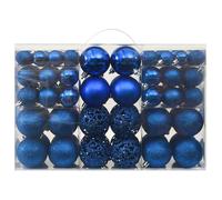 Christmas Ball Set 100 Piece Tree Xmas Hanging Christmas Tree Ball vidaXL
