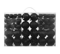 Christmas Ball Set 100 Piece Tree Xmas Hanging Christmas Tree Ball vidaXL