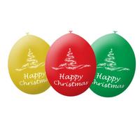 Christmas balloons 24 x 12" pearlised Latex Balloons (Christmas Tree)