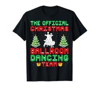 Christmas Ballroom Dancing Team Funny Ballroom Dancer T-Shirt