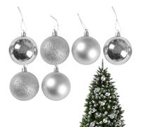 Christmas Balls for the Tree - Unbreakable 8 Centimetres, Shatter-Resistant for Christmas Tree, for Dance, Party, Wedding, Home, Workplace, Garden and Patio