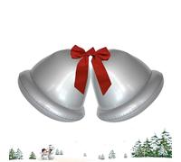 Christmas Balls, Large Outdoor Holiday Decorations with Easy Setup and Material for Festive Fun, Perfect 2-Piece Set for Porch, Lawn, Living Room, Yard, Garden, Patio, 50x50x43cm