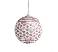 Christmas Balls Tree Pendant Ornaments Hanging Decor Foam Material Holiday Decorations for Home Party Winter Festive Atmosphere Simple Warm Feeling(Pink)