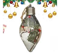 Christmas balls, unbreakable hanging decoration with LED lighting, Christmas tree ornament, seasonal decoration for the interior of the house, winter parties, window and