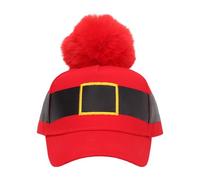 Christmas Baseball Cap - Santa Hat 100g | Adjustable Trucker Hat - Fun Holiday Headwear for Parties, Gift Exchanges, Themed Outfits and Events