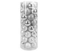 Christmas Bauble Decoration Hanging Tree Ornament X 40 6Cm Silver