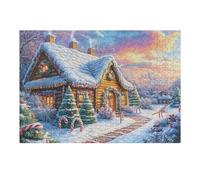 Christmas Bauble Snow 300 Piece Jigsaw Puzzle for Adults Snow Day Activity Indoor Fun No Dust Pieces Great Gift for Neighbors 300 PCS