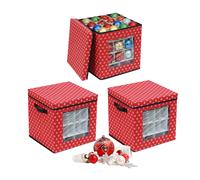 Christmas bauble storage box Bauble box Set of 3