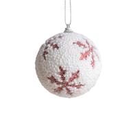 Christmas Baubles 8cm Shatterproof Foam Ball Ornament, C