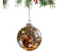 Christmas Baubles - Christmas Ornament | Animal Wonders - Vivid Animal Themed Tree Decorations, Natural Style Holiday Souvenirs, Perfect for Kids, Families and Decoration
