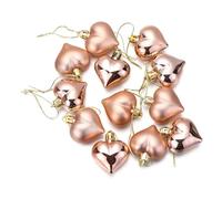 Christmas Baubles decoration 12/24pcs 3-4cm Christmas Tree Decor Ball Bauble Plastic Hanging Ornaments Decorations For Home New Year Navidad(D4-12pcs 4cm)
