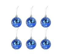 Christmas Baubles decoration 6pcs Gold Christmas Balls Decoration Home Garden Tree Ornaments Hanging Pendant Xmas Navidad Gift(A03-6PCS)