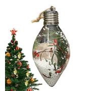 Christmas Baubles - Hanging Decoration 13 cm - Party Ornaments, Indoor Decoration for Winter Parties to Window Wall