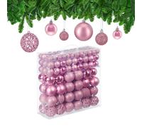Christmas Baubles Holiday Ornaments Glittering Tree Decorations Decorative 150