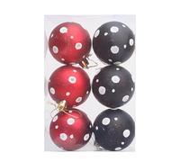 Christmas Baubles Ornaments, Decoration Pendant, Ball Ornament for the Tree, Decoration Pieces for Christmas Time, Window, Home, Party, Family Party, Seasonal Decoration