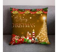 Christmas Baubles Plain Christmas Cushion Throw Cover Case Home Sofa Decor Christmas Ornament, Christmas Hanging Ornament, Gifts for Christmas