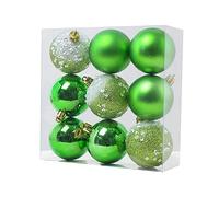 Christmas Baubles Tree Decoration Village Silver Blue Shatterproof Ball Ornaments Teal Baubles Christmas Tree