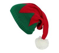 Christmas Beanie Hat, Women Cute Santa Festive Hat, Colorful Unisex Knitted Beanie for Cold Weather Outdoor Activities Daily Wear Eve Girl Boy Men Women