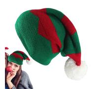 Christmas Beanie | Women Cute Santa Festive Hat - Colorful Unisex Knitted Beanie for Cold Weather Outdoor Activities Daily Wear Eve Girl Boy Men Women