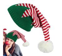 Christmas Beanie - Women Cute Santa Festive Hat | Colorful Unisex Knitted Beanie for Cold Weather Outdoor Activities Daily Wear Eve Girl Boy Men Women