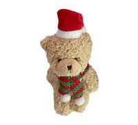 Christmas Bear Bag Charm Versatile Tree Decorations Tree Pendant Festive Pendant Plush Bag Charm
