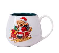 Christmas Bear Ceramic Mug 400ml Assorted Designs