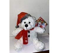 Christmas Bear Light Up and Music 25cm