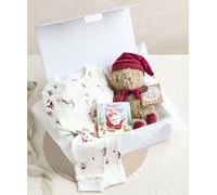Christmas Bedtime Gift Box, Pyjamas,Teddy & Book Bundle XMAS WHITE/NEUTRAL 25