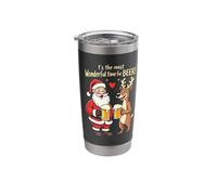 Christmas, Beer Lover It's The Most Wonderful Time for A Stainless Steel Insulated Tumbler