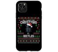 Christmas Beetle Bug Entomologist Insect Ugly Xmas Sweater Case for iPhone 11 Pro Max