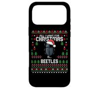 Christmas Beetle Bug Entomologist Insect Ugly Xmas Sweater Case for iPhone 17 Pro Max