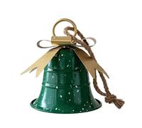 Christmas Bell - Iron Christmas Hanging Decoration with Ribbon, Decorative Bell | Seasonal Decoration for School, Bar, Parties