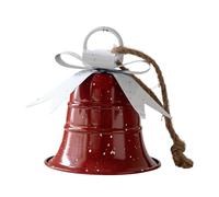 Christmas Bell Ornaments - Party Decoration with Bow | Christmas Tree Pendant for Dinner Home School Restaurant Cafe Shopping Mall Wedding Birthday Celebration Winter