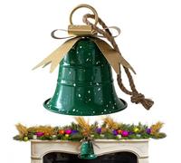 Christmas Bell Ornaments - Party Decoration with Bow - Hanging Tree Ornaments - Dinner Home School Restaurant Cafe Shopping Mall Wedding Birthday Celebration Winter
