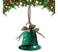 Christmas Bell Tree Ornaments,Holiday Pendants with Bow | Christmas Tree Pendant,for School Home Dinner Restaurant Cafe Shopping Mall Birthday Wedding Celebration
