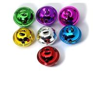 Christmas Bells 20pcs 30-40mm Christmas Jingle Bell, Silver Glitter Bells Hollow Out Star Sleigh Bell DIY Craft Xmas Tree Decor Pet Collar(40mm,MIX)