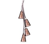 Christmas Bells, Ative Bells - Cattle Farm Animal Bell, Vintage Lucky Christmas Bells, Ative Hanging Bell Cord, Rustic Cow Bell for Home