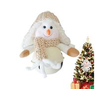 Christmas Bells - Charm Pendants Decor Snowman Design - Ornaments for Christmas Tree | for Holiday Winter Fall Family Home Party Door Fireplace