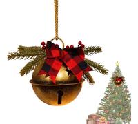 Christmas Bells for the Christmas Tree, Hanging Artificial Berries, Large Christmas Bell for Christmas Tree Decoration, for , Front Door, Living Room, Bedroom, Dining Room, Wall, Garden and Ho