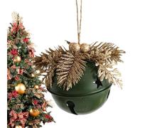 Christmas Bells for the Door | Metal Decorations with Christmas Bell | Country Style Bell with | for Wedding Party Home Farm Indoor Outdoor Tree
